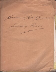 Document - MCCOLL, RANKIN AND STANISTREET COLLECTION: NEW MONUMENT GMC N/L - SUNDRY PAPERS, 1936 - 1951 (approx)