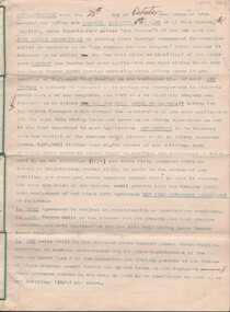 Document - MCCOLL, RANKIN AND STANISTREET COLLECTION: LEGAL DOCUMENT CLIFFORD BRAY KING AND JOHN JEPSON STANISTREET