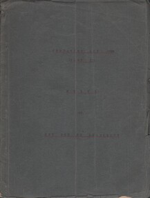 Document - MCCOLL, RANKIN AND STANISTREET COLLECTION: RULES OF NEW DON NO LIABILITY, 1932