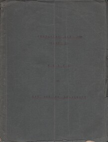 Document - MCCOLL, RANKIN AND STANISTREET COLLECTION: RULES OF NEW DON NO LIABILITY, 1932