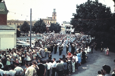 Slide - BENDIGO EASTER PROCESSION, Apr 1961