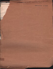Document - MCCOLL, RANKIN AND STANISTREET COLLECTION: GOLDEN AGE GOLD N/L - BANK DRAFTS, MINUTES, ADJ STAT SLIPS, 1958 - 1962