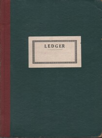 Document - MCCOLL, RANKIN AND STANISTREET COLLECTION: LEDGER NEW DON NO LIABILITY, 1932 - 1940