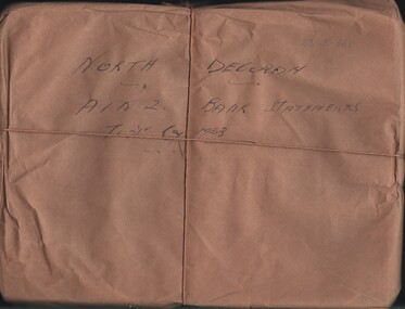 Document - MCCOLL, RANKIN AND STANISTREET COLLECTION: NORTH DEBORAH MC N/L - BANK STATEMENTS, 18/4/1951 - 31/5/1953