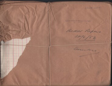 Document - MCCOLL, RANKIN AND STANISTREET COLLECTION: NORTH DEBORAH MINING CO. N/L - BALLOT PAPERS, 30/6/52