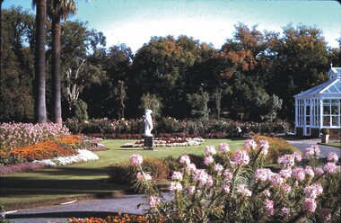 Slide - CHS, CONSERVATORY GARDENS, BRIDGE STREET, BENDIGO, 1979