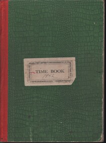 Document - MCCOLL, RANKIN AND STANISTREET COLLECTION: NORTH DEBORAH GMC N/L -TIME BOOK, 1952 - 1953