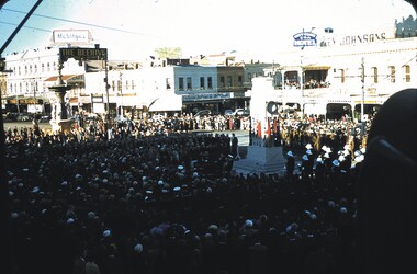 Slide - CHS, CENOTAPH UNVEILING, 1957
