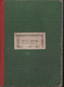 Document - MCCOLL, RANKIN AND STANISTREET COLLECTION: NORTH DEBORAH GMC N/L - EMPLOYEES TIME BOOK, 29/4/1953 -22/12/1954