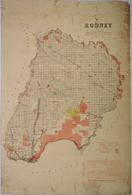 Map - COUNTY OF RODNEY, No date visible