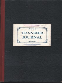 Document - MCCOLL, RANKIN AND STANISTREET COLLECTION: NORTH HUSTLERS GMC - TRANSFER JOURNAL, 1940 - 1941