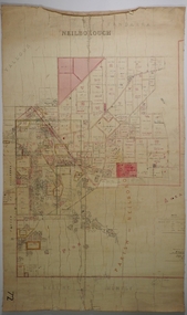 Map - NEILBOROUGH, 21/01/1875