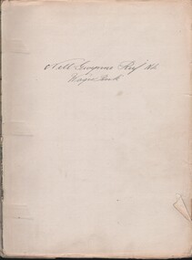 Document - MCCOLL, RANKIN AND STANISTREET COLLECTION: NELL GWYNNE REEF N/L - WAGES BOOK, 10/12/1040 - 22/9/1948