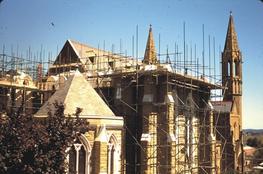 Slide - SACRED HEART CATHEDRAL, BENDIGO, Oct 1968