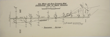 Map - RED WHITE AND BLUE EXTENDED MINE, 5/12/1940