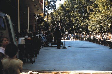 Slide - CASTLEMAINE HISTORICAL SOCIETY COLLECTION, MUSIC FOR THE PEOPLE, 1957