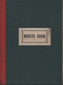 Document - MCCOLL, RANKIN AND STANISTREET COLLECTION: FORBES CARSHALTON GMC N/L - MINUTE BOOK, 1939 - 1947