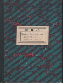 Document - MCCOLL, RANKIN AND STANISTREET COLLECTION: FORBES CARSHALTON GMC N/L - JOURNAL, 1940 - 1946