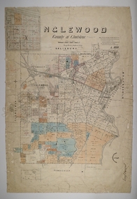Map - INGLEWOOD, 17/12/1877