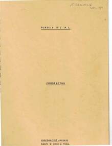 Document - MCCOLL, RANKIN AND STANISTREET COLLECTION:  NORTH DEBORAH GOLD MINING CO. N.L, 28 February 1969