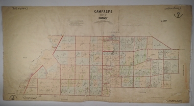 Map - PARISH OF CAMPASPE, November 1880