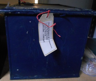 Archive - MCCOLL, RANKIN AND STANISTREET COLLECTION: SOUTH NELL GWYNNE MINE BOX, 1930's