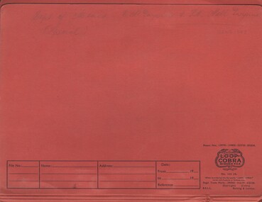Document - MCCOLL, RANKIN AND STANISTREET COLLECTION: CENTRAL NELL GWYNNE, March - April 1943