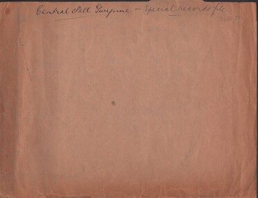 Document - MCCOLL, RANKIN AND STANISTREET COLLECTION: CENTRAL NELL GWYNNE - SPECIAL RECORDS FILE, 21/12/42 - 24/12/42