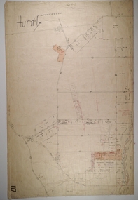 Map - HUNTLY, Circa 1870's
