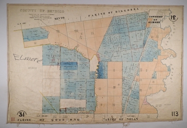 Map - ELMORE, 3/03/1875