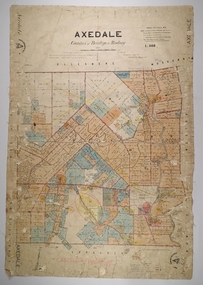 Map - AXEDALE, 26/07/1877