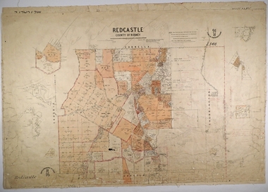 Map - REDCASTLE, 15/10/1878