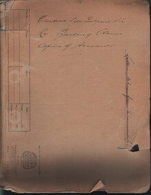 Document - MCCOLL, RANKIN AND STANISTREET COLLECTION: CENTRAL NELL GWYNNE - BAILING CLAIMS, 1943 - 46