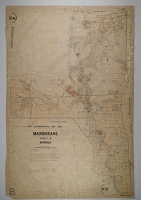 Map - MANDURANG 2, Date unreadable