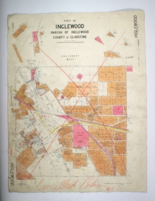 Map - TOWN OF INGLEWOOD, March 1946