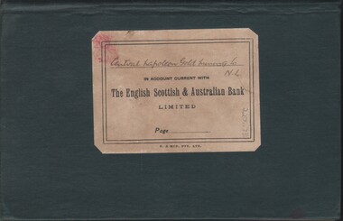 Document - MCCOLL, RANKIN AND STANISTREET COLLECTION: CENTRAL NAPOLEON GOLD MINING CO. N.L, 7 Jan 1940 - 30 May 1944