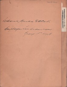 Document - MCCOLL, RANKIN AND STANISTREET COLLECTION: DEBORAH UNITED GMC:  EMPLOYEES TAX DEDUCTIONS, 1946 - 1948