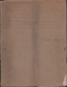 Document - MCCOLL, RANKIN AND STANISTREET COLLECTION: CENTRAL NAPOLEON GOLD MINING CO. N.L, 21 Aug 1935 - 28 Feb 1942