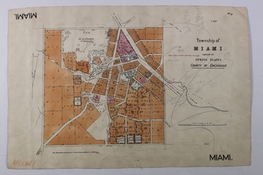 Map - MIAMI ( MIA MIA), 26/06/1906