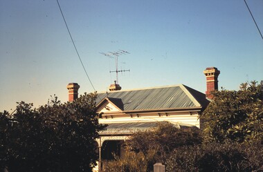 Slide - ALLAN BUDGE COLLECTION: SLIDE MINER'S COTTAGE, HOUSE, EAGLEHAWK, 1988