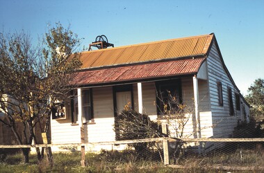Slide - ALLAN BUDGE COLLECTION: SLIDE MINER'S COTTAGES , HOUSE, BREEN STREET, 1988