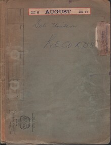 Document - MCCOLL, RANKIN AND STANISTREET COLLECTION: DEBORAH UNITED GOLD MINING CO. NL - CORRESP. RE SHARES, 1957 - 1967