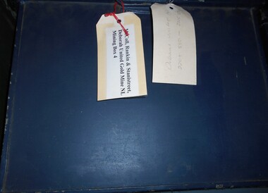 Archive - MCCOLL, RANKIN AND STANISTREET COLLECTION: DEBORAH UNITED GOLD MINING CO. NL - BLUE MINING BOX
