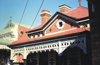 Slide - ALLAN BUDGE COLLECTION: SLIDE HOUSE, QUEEN STREET, 1988