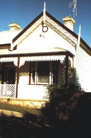 Slide - ALLAN BUDGE COLLECTION: SLIDE HOUSE,RUSSELL STREET, 1988