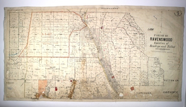 Map - PARISH OF RAVENSWOOD, Circa 1908