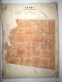 Map - DERBY, 12/05/1892