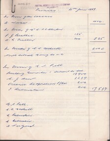 Document - MCCOLL, RANKIN AND STANISTREET COLLECTION: CENTRAL DEBORAH GOLD MINE NL:  PROXY FORMS, 1969