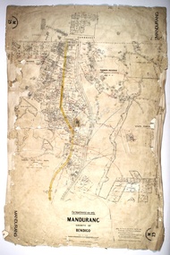 Map - MANDURANG, 10/11/1909