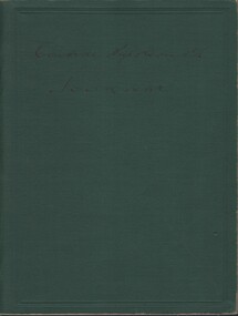 Document - MCCOLL, RANKIN AND STANISTREET COLLECTION: CENTRAL NAPOLEON GOLD MINING CO. N.L, 1934-1954